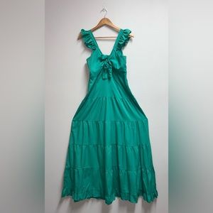 Green Long Dress